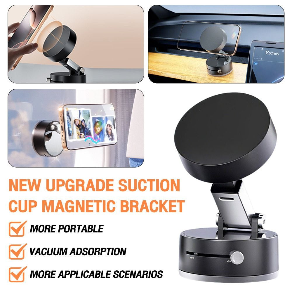 360° Magnetic Phone Holder – Strong Magnetic Suction Mount for Car, Desk & Tabletop Use