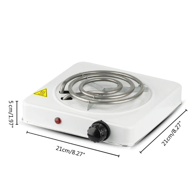 Electric Stove Hot Plate – Portable Single Coil Cooking Stove (1000W)