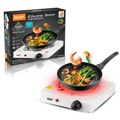 Electric Stove Hot Plate – Portable Single Coil Cooking Stove (1000W)