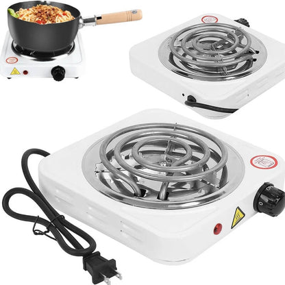 Electric Stove Hot Plate – Portable Single Coil Cooking Stove (1000W)