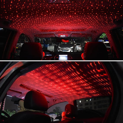 LED Galaxy Star Light Car Roof – USB Rotating Starry Sky Night Light & Ceiling Decoration