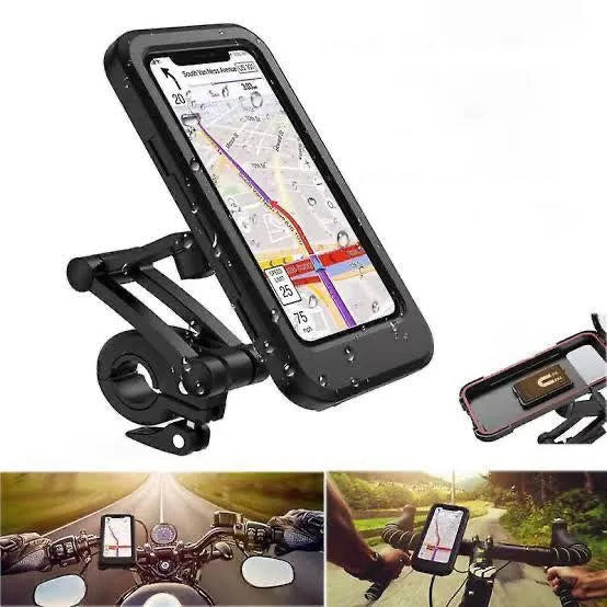 Waterproof Magnetic Bike & Bicycle Mobile Phone Holder – 360° Rotation