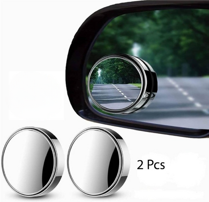 2pcs Round Blind Spot Mirrors – Wide-Angle Lens for Cars, SUVs & Trucks