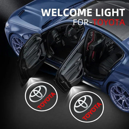 LED Car Door Welcome Light – Logo Projector for Toyota, Honda & Suzuki