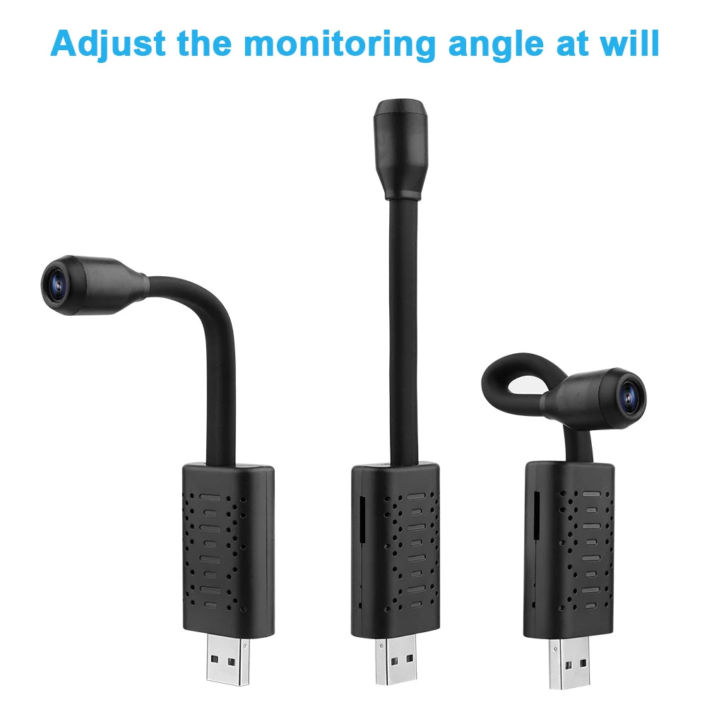 USB Goose Neck WiFi Camera – HD 1080p Smart Security