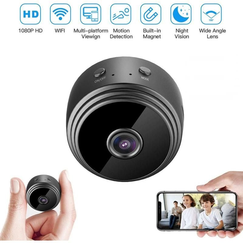 A9 WiFi Mini HD Camera – 1080p Wireless Smart Security