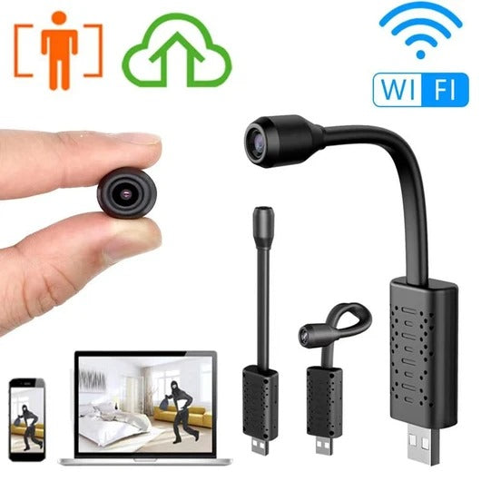 USB Goose Neck WiFi Camera – HD 1080p Smart Security