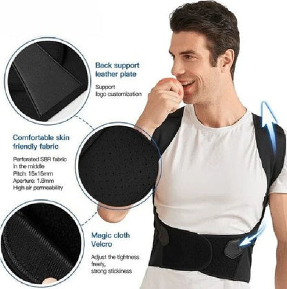 Hollow Webbing Posture Belt – Intelligent Back & Shoulder Support