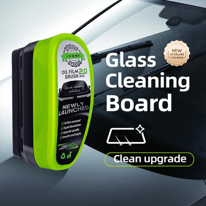 Oil Film Brush Glass Cleaning Board – Car Windshield Oil Film & Stain Remover, 150ml