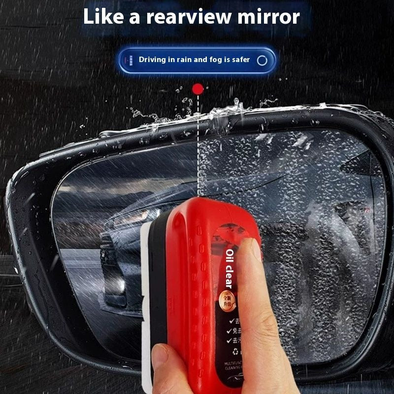 Oil Film Brush Glass Cleaning Board – Car Windshield Oil Film & Stain Remover, 150ml