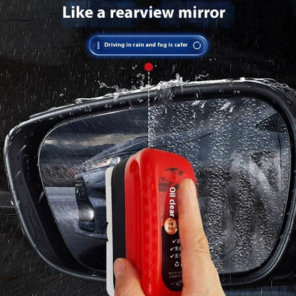 Oil Film Brush Glass Cleaning Board – Car Windshield Oil Film & Stain Remover, 150ml