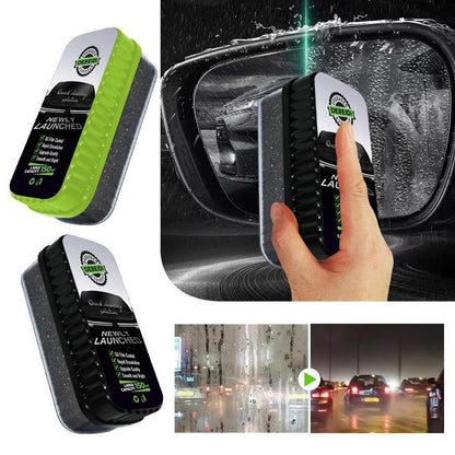 Oil Film Brush Glass Cleaning Board – Car Windshield Oil Film & Stain Remover, 150ml