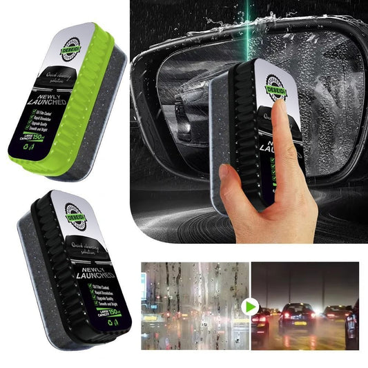 Oil Film Brush Glass Cleaning Board – Car Windshield Oil Film & Stain Remover, 150ml