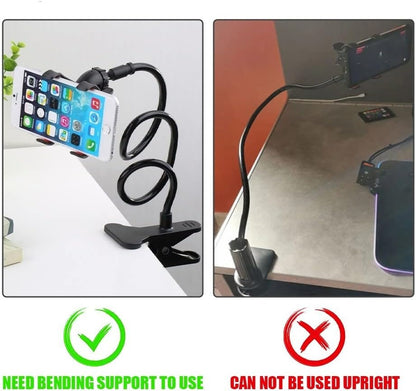 Mobile Phone Stand Holder – 360° Rotating Flexible Grip