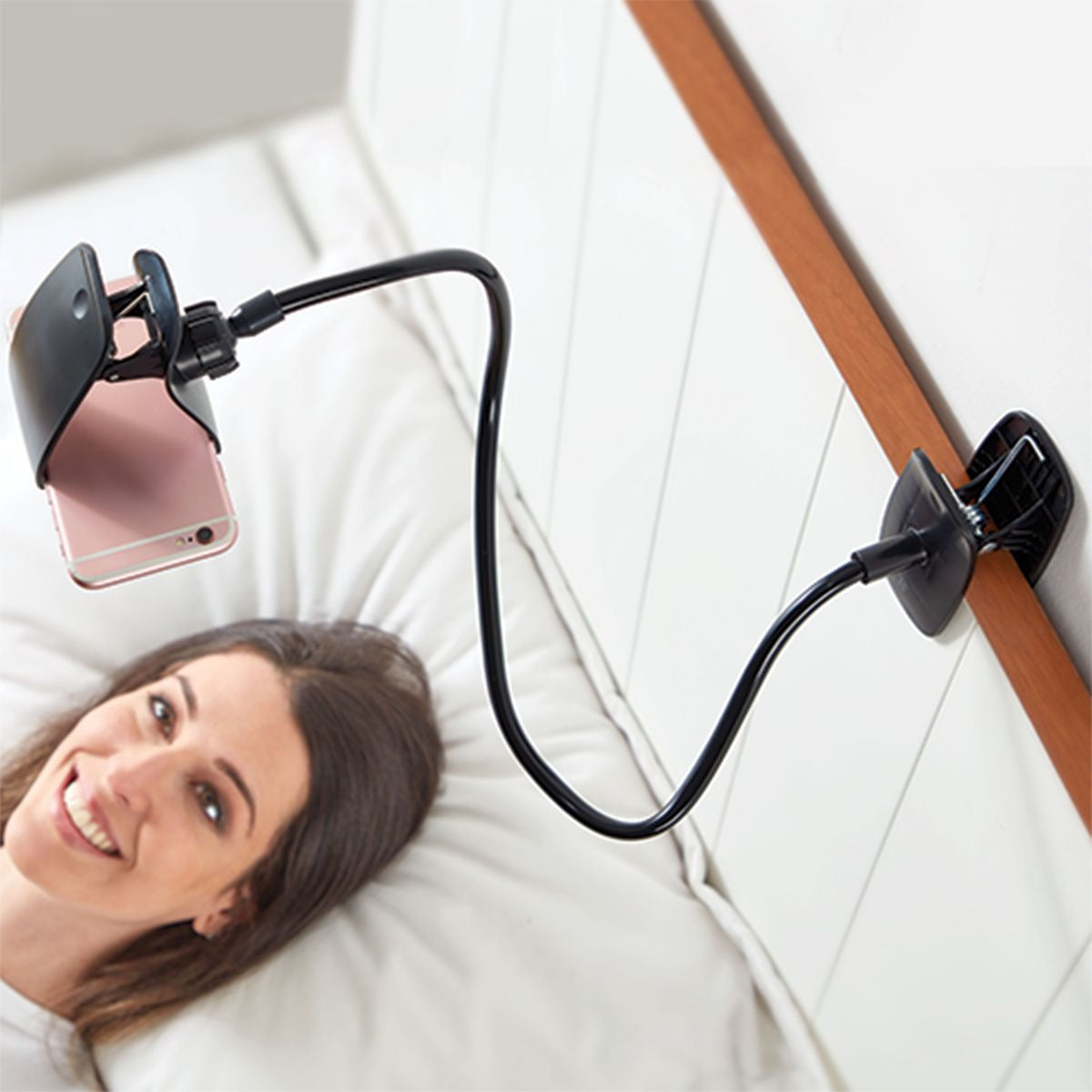 Mobile Phone Stand Holder – 360° Rotating Flexible Grip