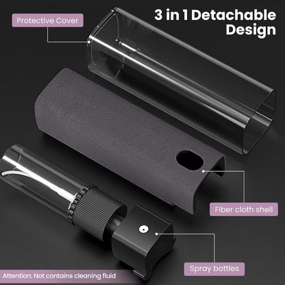 Mobile Phone Screen Cleaner – Portable Spray & Wipe (Random Color)