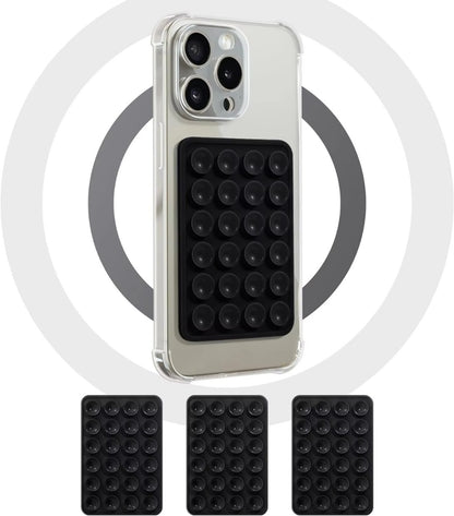 Mobile Bubble Grip | Silicone Suction Both Side Grip Holder – Hands-Free Phone Stand