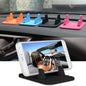 REMAX Fairy Universal Silicone Anti-Slip Mat Mobile Phone Holder for Cars (Black)