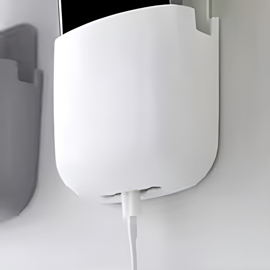 3 Pcs U Shape Wall Mounted Mobile & Remote Holder | Multifunctional Storage Case