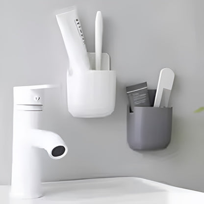 3 Pcs U Shape Wall Mounted Mobile & Remote Holder | Multifunctional Storage Case