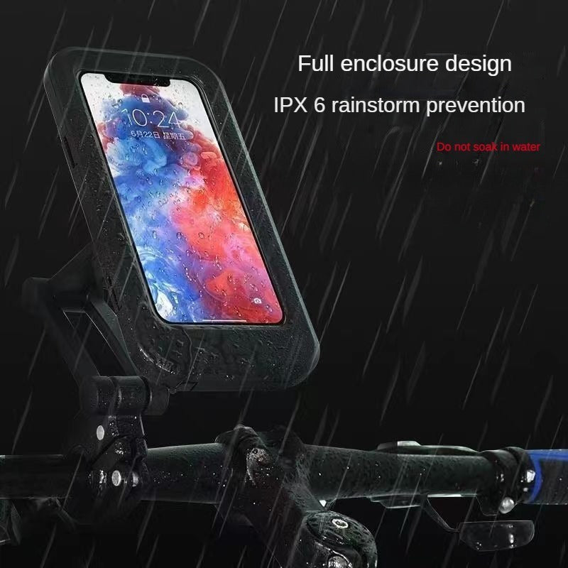Waterproof Magnetic Bike & Bicycle Mobile Phone Holder – 360° Rotation