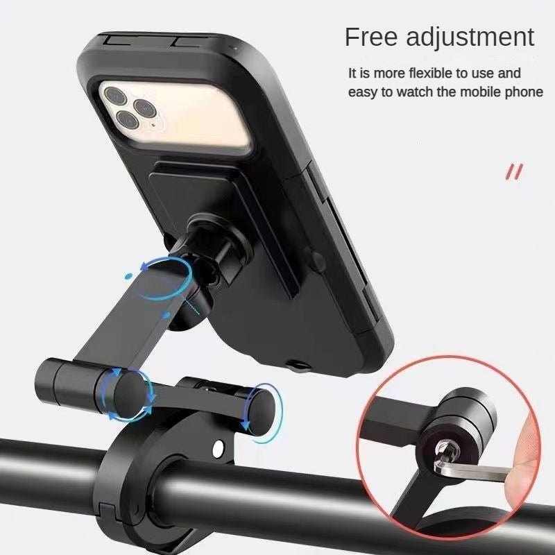 Waterproof Magnetic Bike & Bicycle Mobile Phone Holder – 360° Rotation