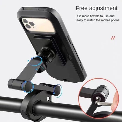 Waterproof Magnetic Bike & Bicycle Mobile Phone Holder – 360° Rotation