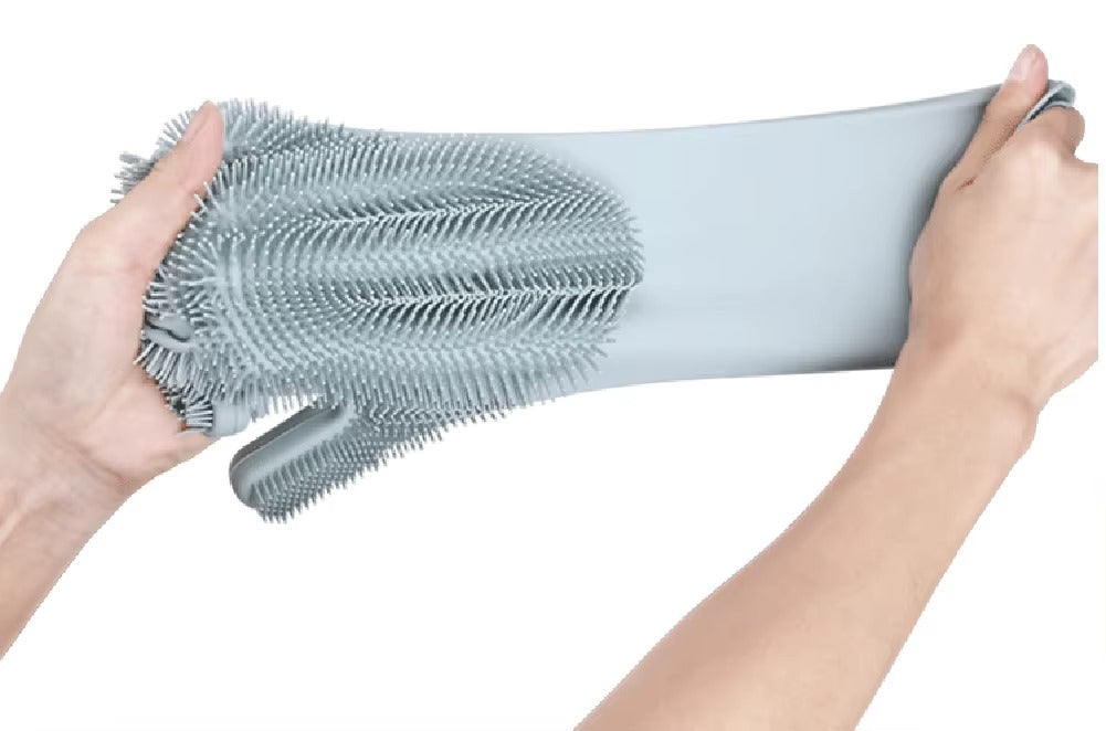 Silicone Washing Gloves – Waterproof, Heat Resistant & Multi-Purpose