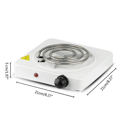 Electric Stove Hot Plate – Portable Single Coil Cooking Stove (1000W)