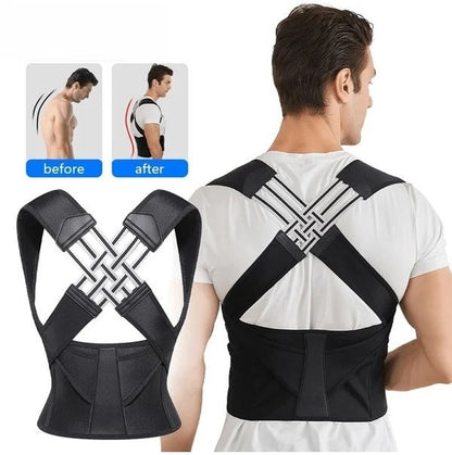 Hollow Webbing Posture Belt – Intelligent Back & Shoulder Support