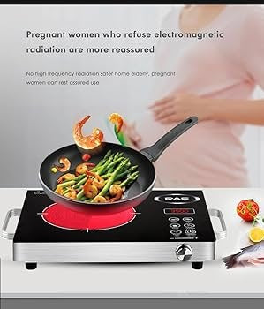 RAF 3500W Electric Infrared Stove – High-Power Hot Plate Cooker | Portable Electric Chula for Home & Kitchen