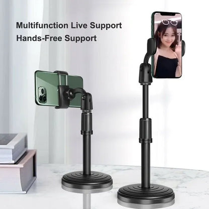 Mobile Phone Holder Stand – Adjustable & Universal Desk Stand (L8)